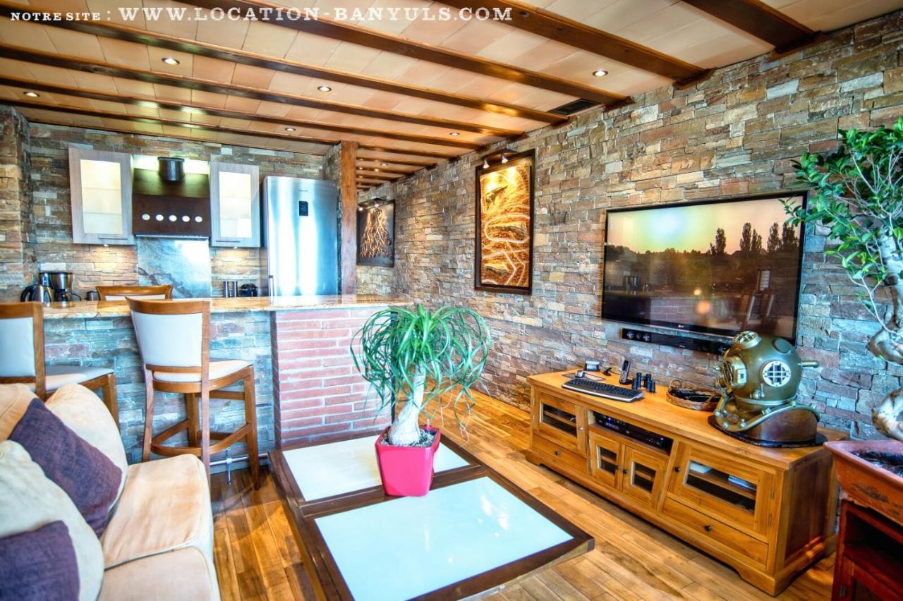 Apartamento Location 5 étoiles de Thierry Bourgait Banyuls-sur-Mer Exterior foto